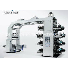 8 colores de alta velocidad máquina de impresión flexográfica (CE)